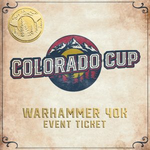 Colorado Cup - 40K Gold Ticket
