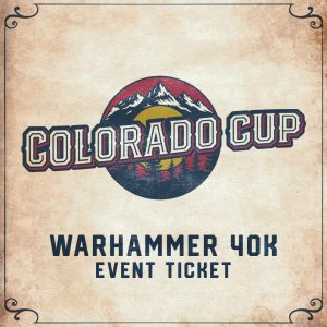 Colorado Cup - 40K Standard Ticket